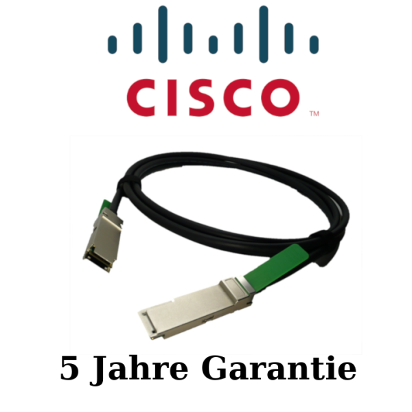 Cisco QSFP-H40G-CU5M QSFP+Twinax Copper Cable 5-Meter 40Gb QSFP DAC Passive